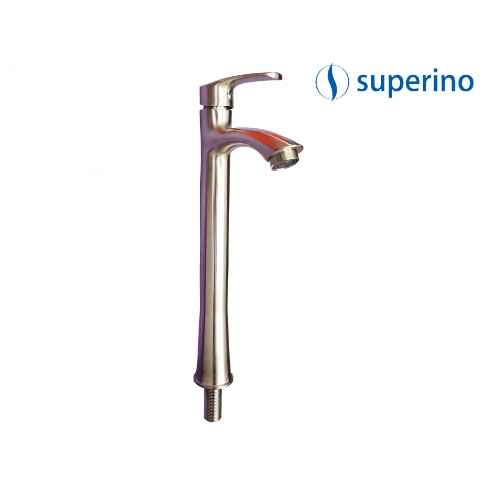 BASIN SINGLE LEVER TALL PILLAR COLD TAP 