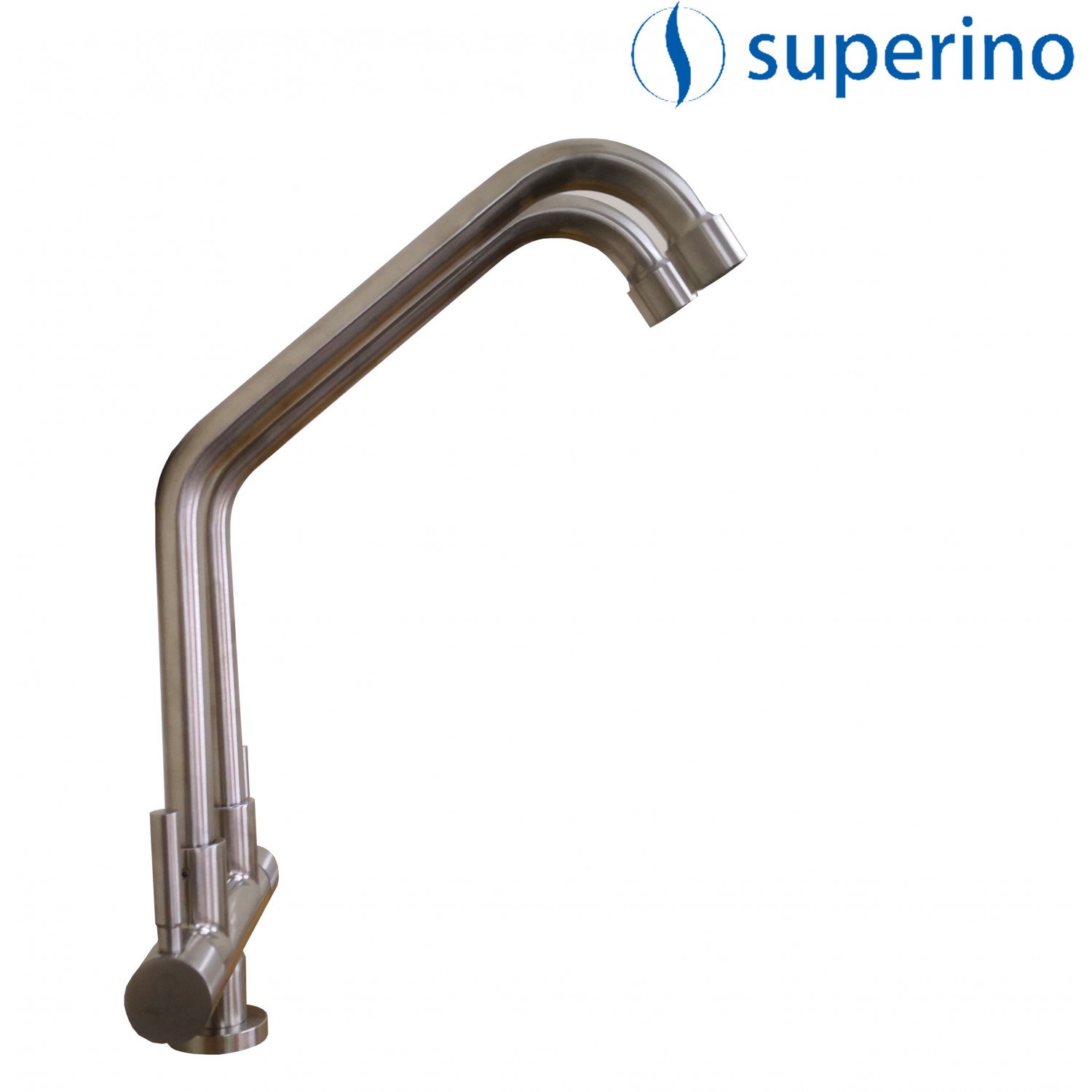 KITCHEN SINK PILLAR COLD TAP DOUBLE LEVER SATIN KITCHEN SINK PILLAR COLD TAP DOUBLE LEVER SATIN