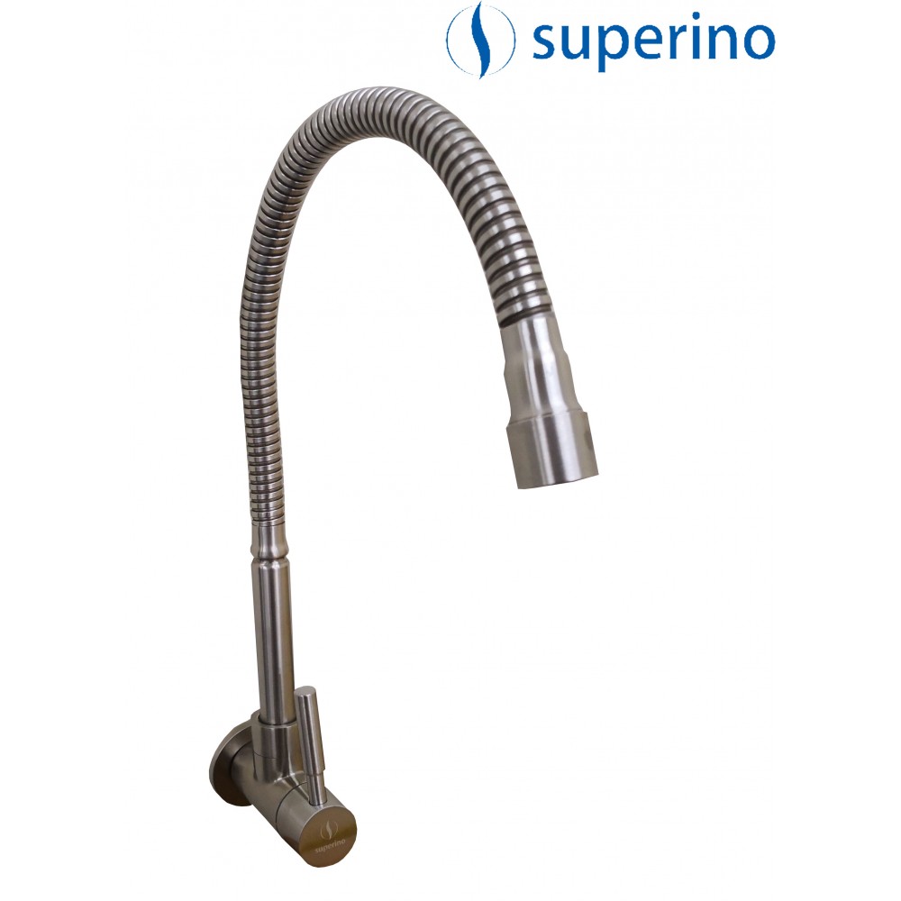 KITCHEN SINK WALL COLD TAP SINGLE FLEXIBLE, SINGLE LEVER