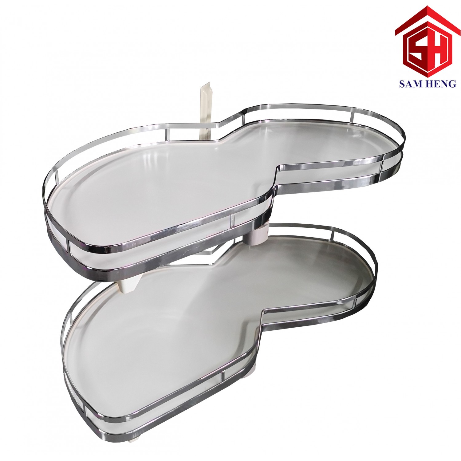 CABINET DOUBLE LAYER  ARCLIC SWIVEL OVAL BASKET CABINET DOUBLE LAYER  ARCLIC SWIVEL OVAL BASKET