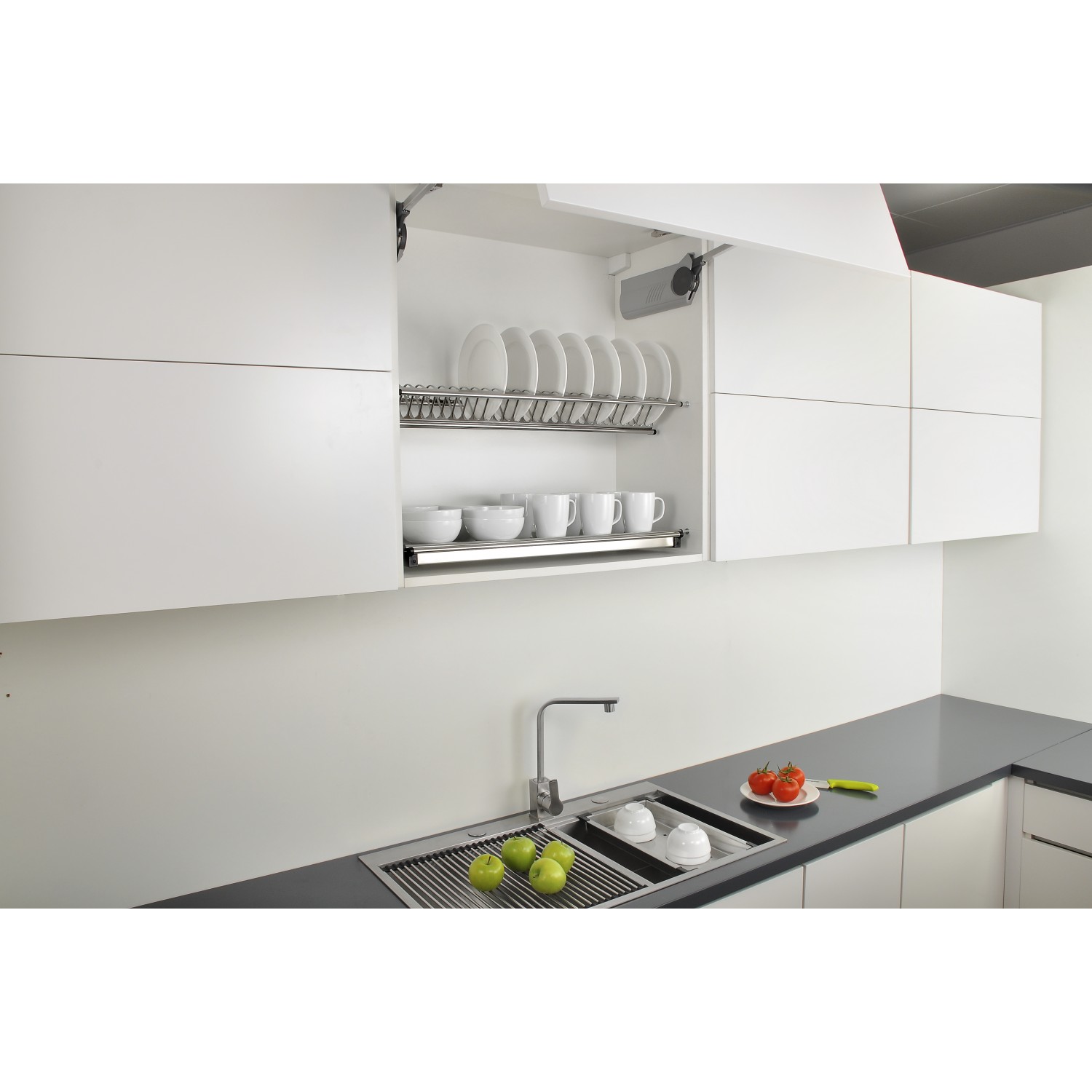 Sdr0180 Kitchen Cabinet Fitted Plate Dish Holder