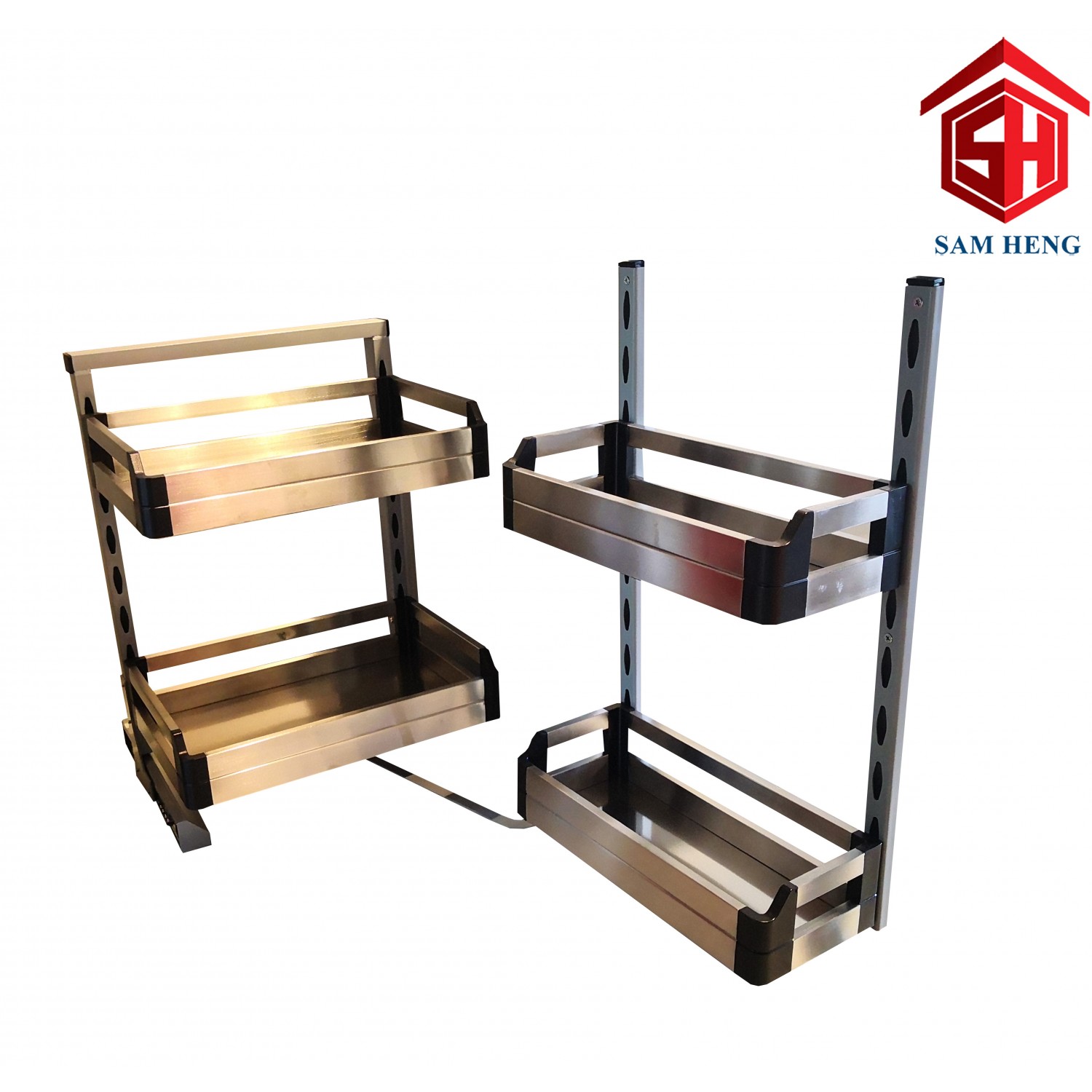 SCT0245 STAINLESS STEEL SIDE STORAGE BASKET SCT0245 STAINLESS STEEL SIDE STORAGE BASKET