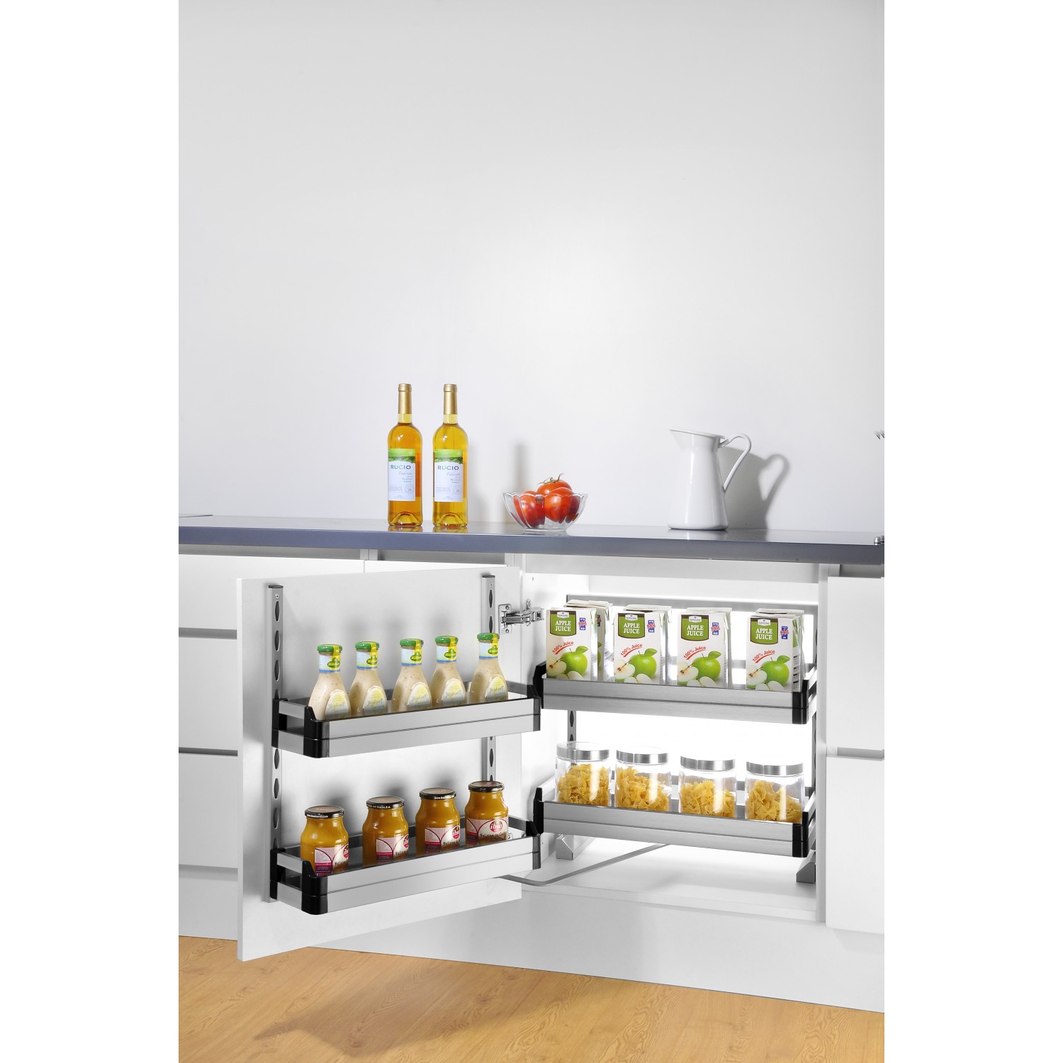 SCT0245 STAINLESS STEEL SIDE STORAGE BASKET SCT0245 STAINLESS STEEL SIDE STORAGE BASKET